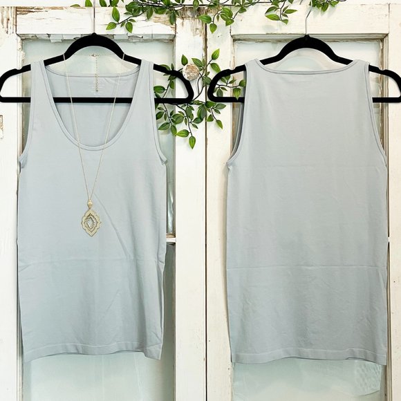 LIGHT GREY Stretchy Seamless Camisole - Picture 2 of 4